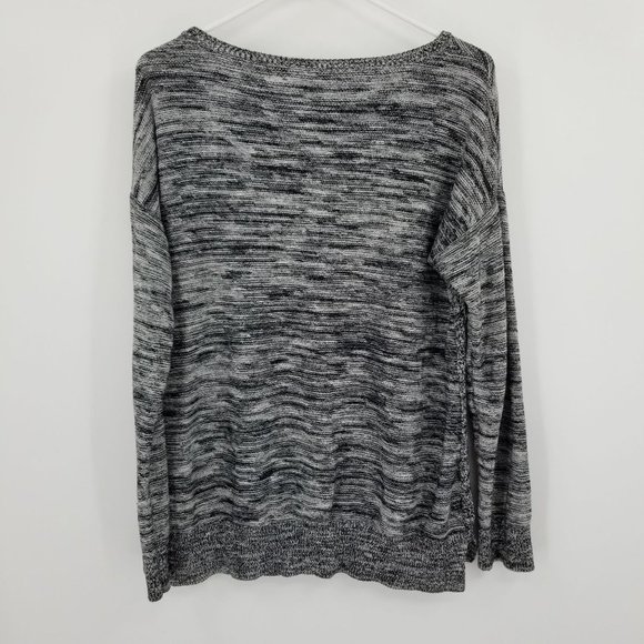 Loft Ann Taylor Heather Grey Long Sleeved Pullover Sweater Size XL - Picture 2 of 11